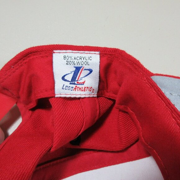 Vintage Logo Athletic mens IU Indiana Hoosiers NCAA  snapback hat EUC - Picture 5 of 5